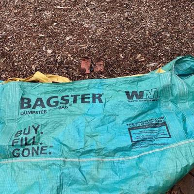 BAGSTER FOR CURB SIDE PICK UP DISPOSAL