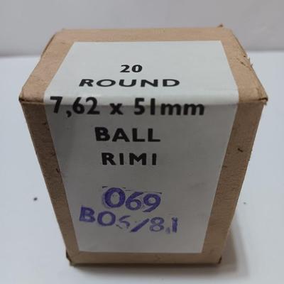 140 rounds 7,62 x 51mm Ball R1M1 Battle Pack Ammunition Sealed Battle Pack