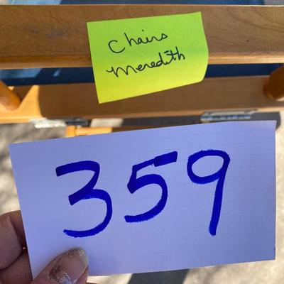 DIRECTORâ€™S CHAIRS