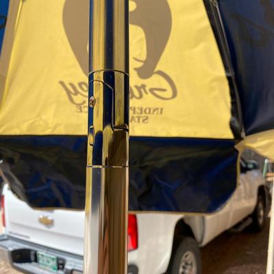 COORS GREELEY STAMPEDE LARGE PATIO UMBRELLA