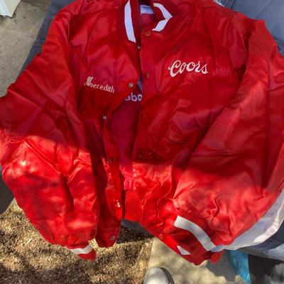 VINTAGE COORS CHUTE OUT PRO RODEO JACKET AND MORE