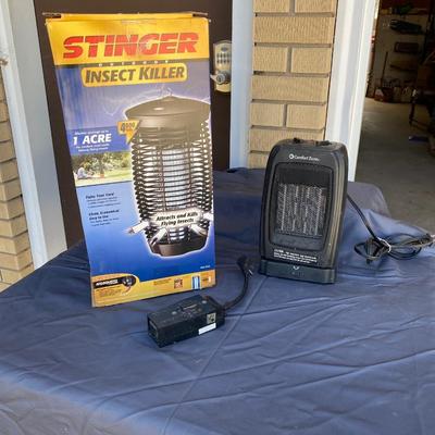 STINGER BUG ZAPPER, SPACE HEATER & MORE