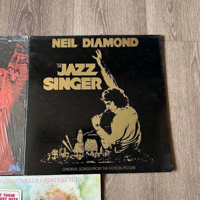 NEIL DIAMOND, SIMON & GARFUNKEL VINYL RECORD ALBUMS