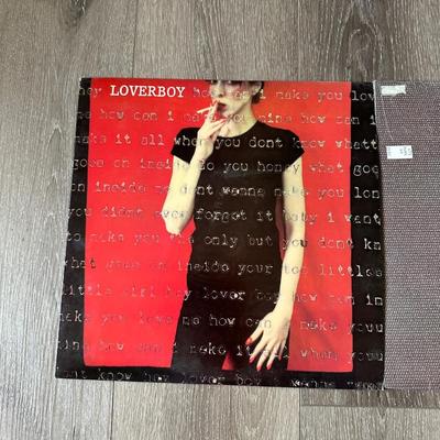 LOVERBOY & ELO VINYL RECORD ALBUMS