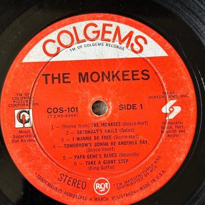 GOGO'S AND THE MONKEES VINYL RECORD ALBUMS