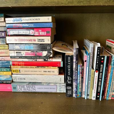 LARGE VARIETY OF BOOKS (2)