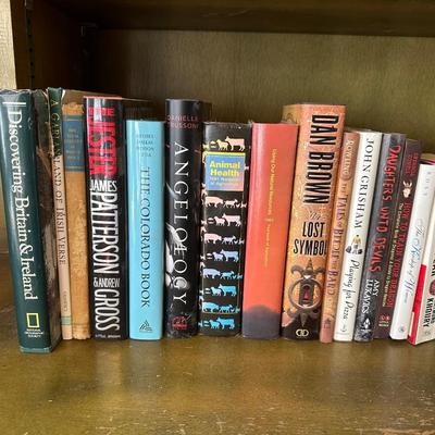 LARGE VARIETY OF BOOKS (3)