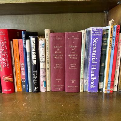 LARGE VARIETY OF BOOKS (3)