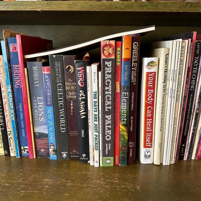 LARGE VARIETY OF BOOKS (4)