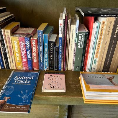 LARGE VARIETY OF BOOKS (6)