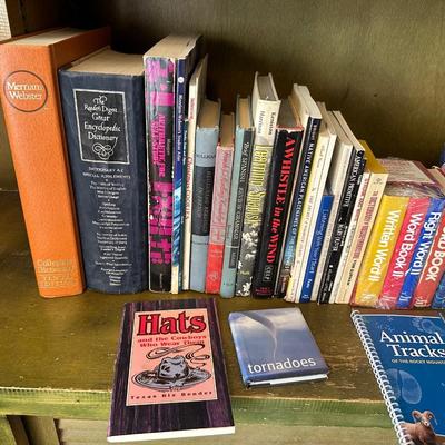 LARGE VARIETY OF BOOKS (6)