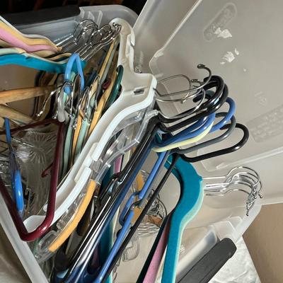 Tub of hangers #2
