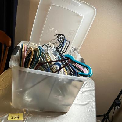 Tub of hangers #2