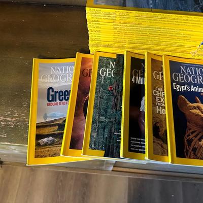 NATIONAL GEOGRAPHIC MAGAZINES