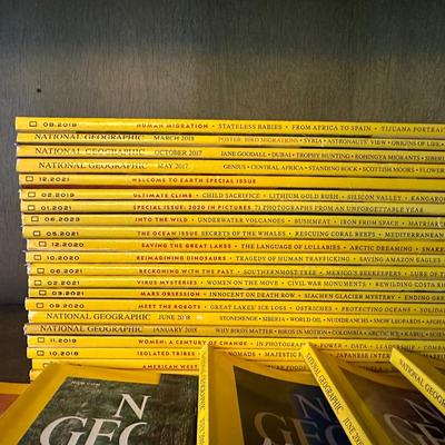 NATIONAL GEOGRAPHIC MAGAZINES