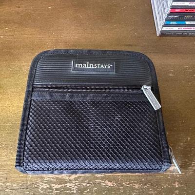 VARIETY OF MUSIC ON CD'S WITH CARRY CASE