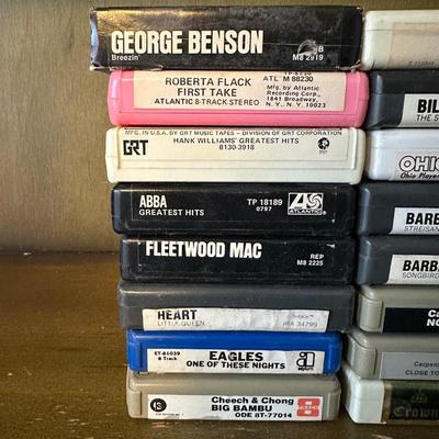 MUSIC ON 8-TRACK TAPES