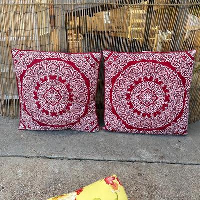 PATIO FURNITURE CUSHIONS