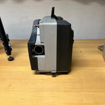 ROLLEI TRIPOD, BELL & HOWELL SUPER 8 MOVIE PROJECTOR AND CORDLESS SONOTRON
