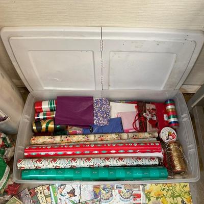 GIFT WRAPPING SUPPLIES