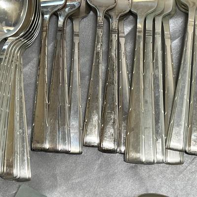 Easterling Sterling silver flatware set