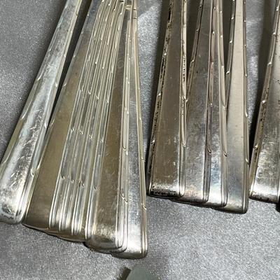 Easterling Sterling silver flatware set