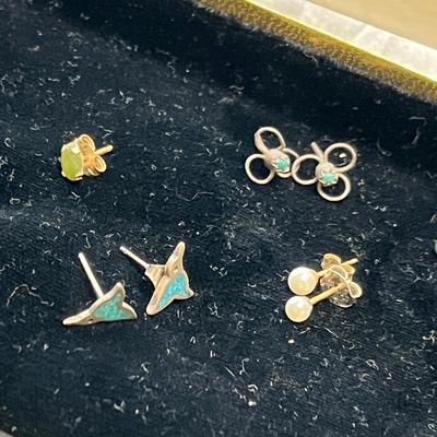 Gold & Silver Earrings