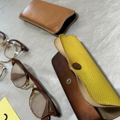 Lot of gold filled glasses