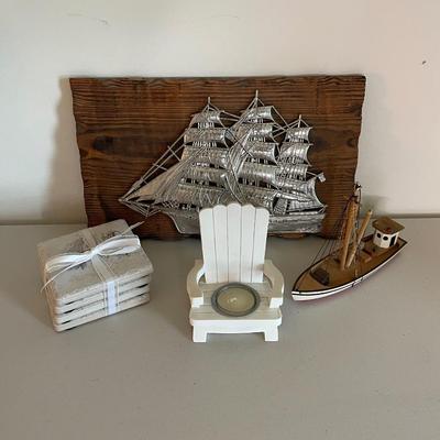 Sailboat / Beach Decorative Items