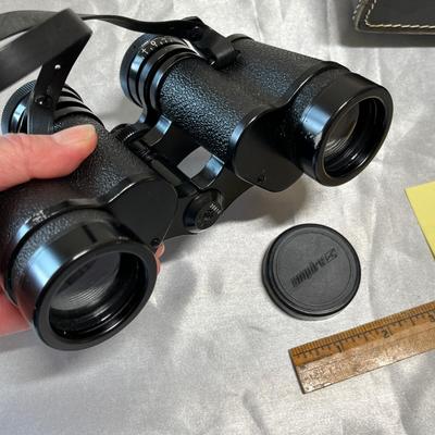 Binoculars w/ case