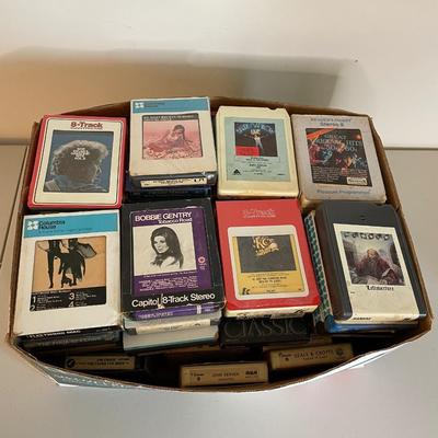 Lot of 8 Track Tapes