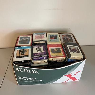 Lot of 8 Track Tapes