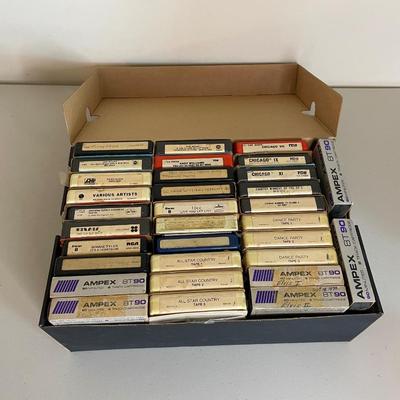 Lot of 8 Tracks