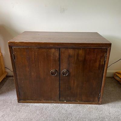 Wooden Two Door Cabinet