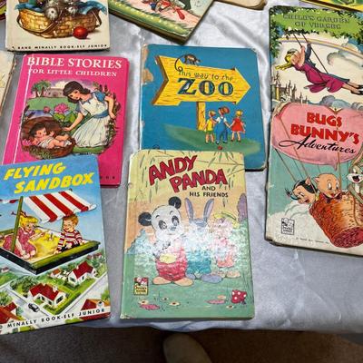 Lot of vintage kids books