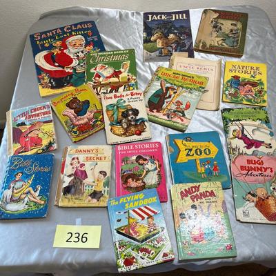 Lot of vintage kids books