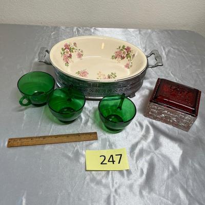 Lot of glass & china