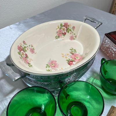 Lot of glass & china