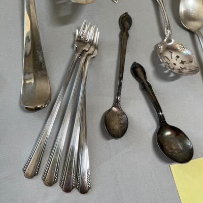 Silver plate flatware