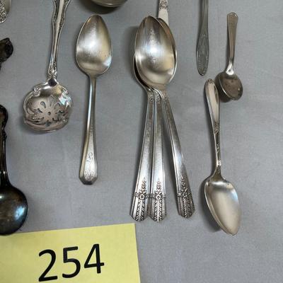 Silver plate flatware