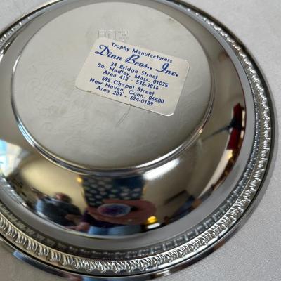 Silver plate bowls