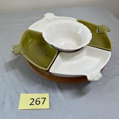 Lazy Susan serving