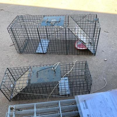 ANIMAL PLAY PEN AND LIVE TRAPS