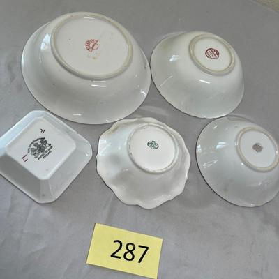 Lot of china bowls