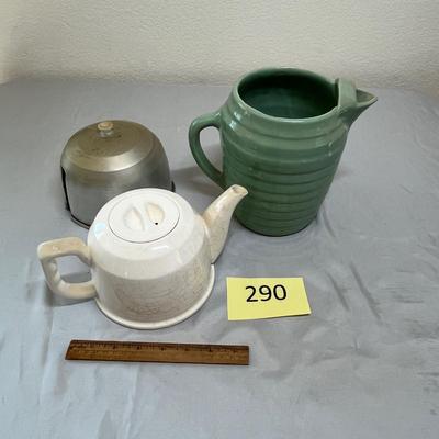 Antique jug & tea pot