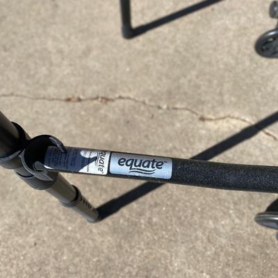 ERGONOMIC ROLLING CHAIR, WALKER AND CANE