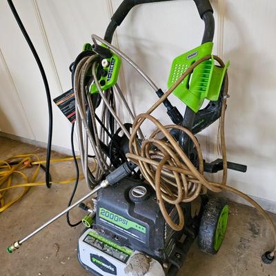 Greenworks 2000psi Electric Pressure Washer