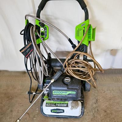 Greenworks 2000psi Electric Pressure Washer