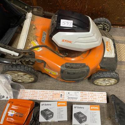 Stihl Battery Operated Mower