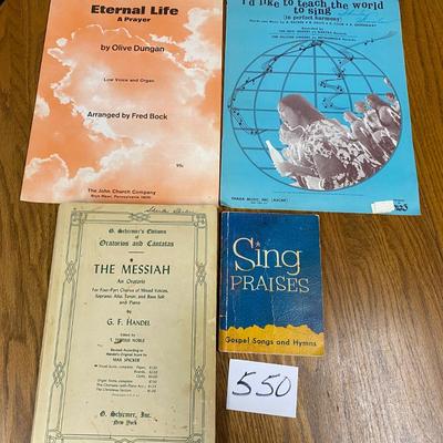Vintage Sheet Music